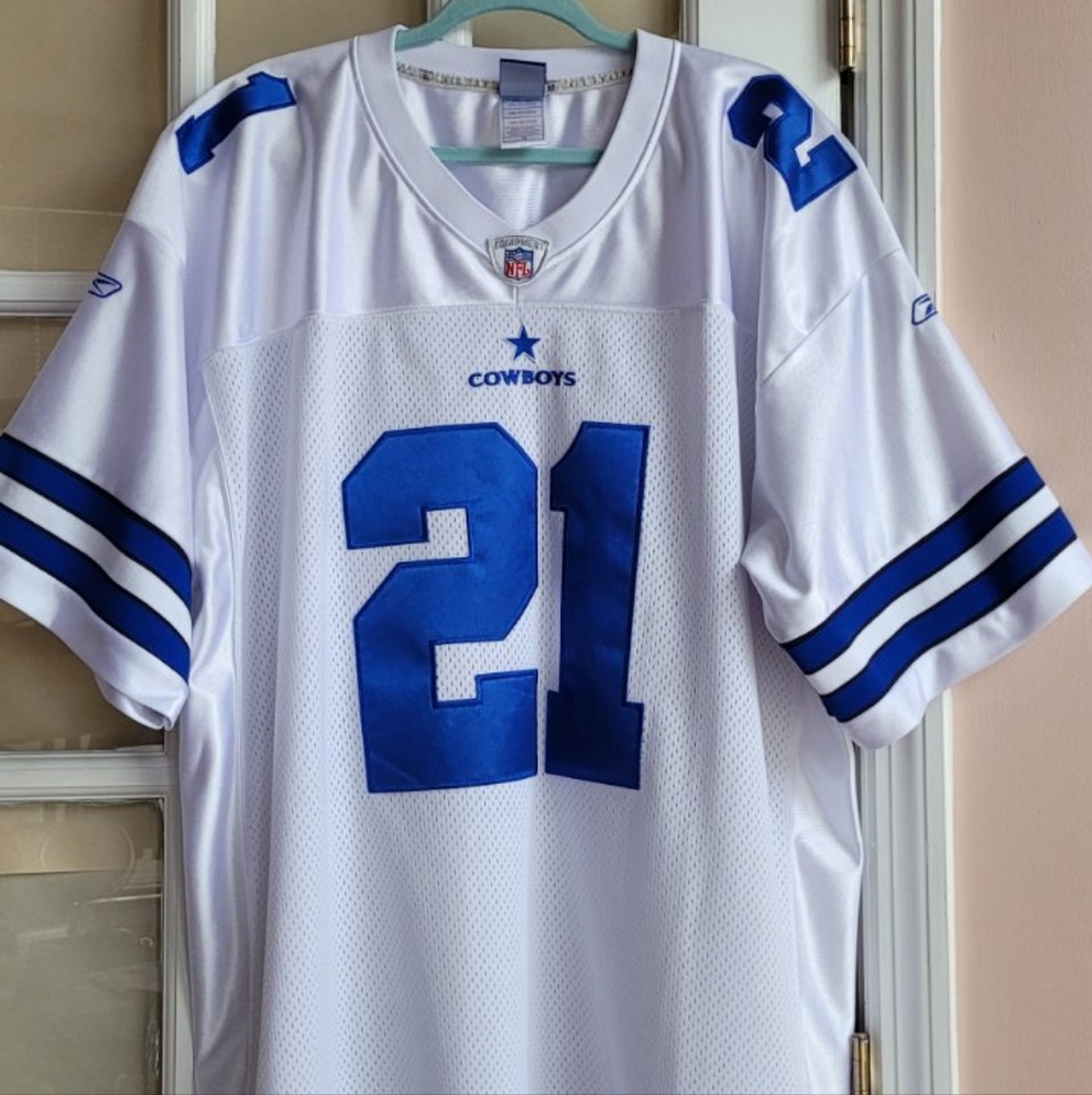 Dallas Cowboys #21 J. Jones On Field Reebock Jersey